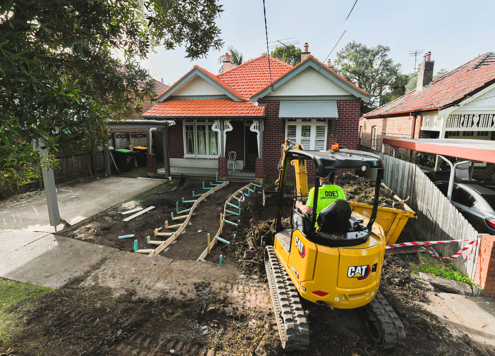 Lawn and turf installation